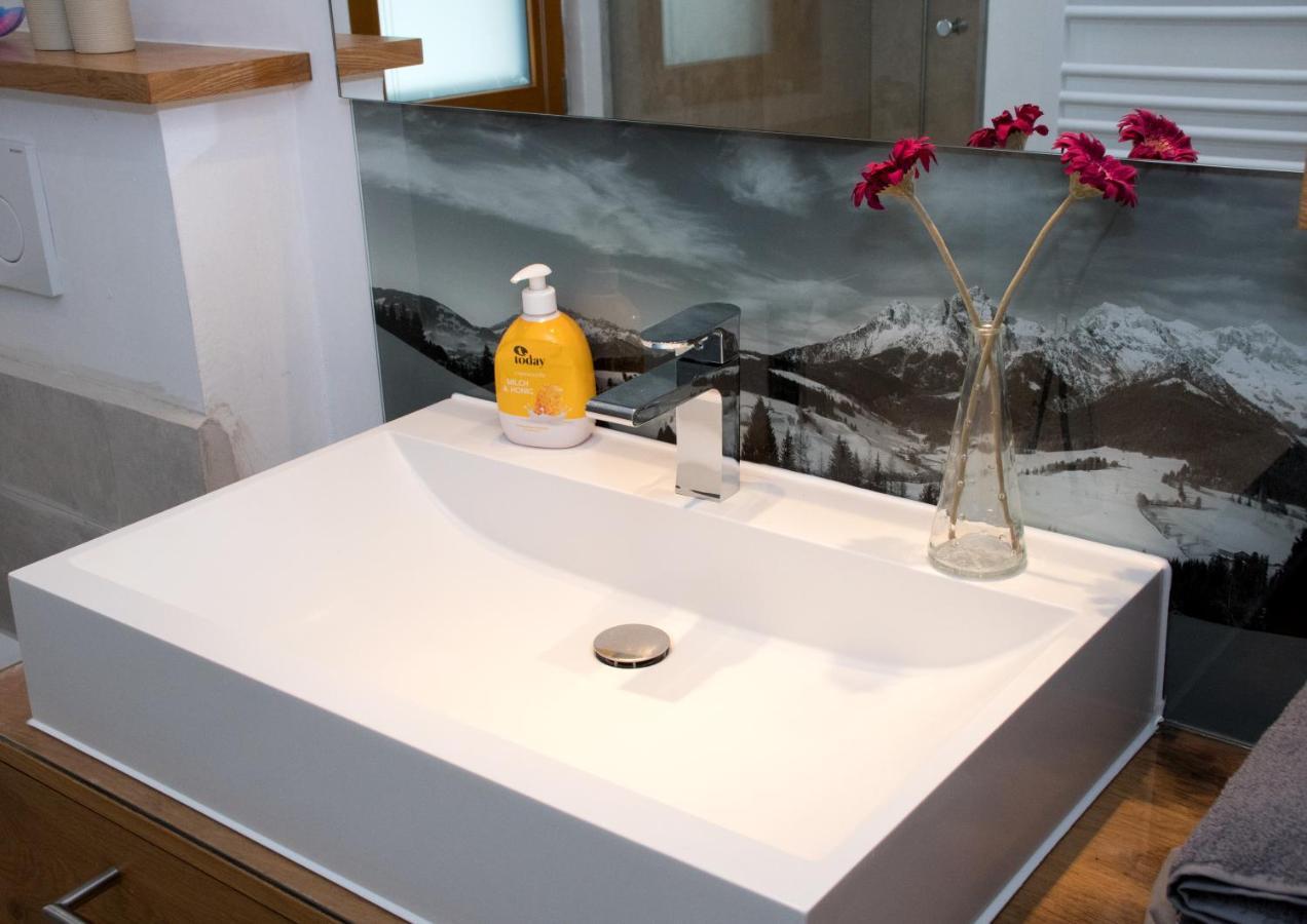 Ferienhaus Gasteg Maria Alm am Steinernen Meer Exteriör bild